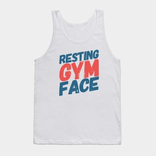 Resting Gym Face Tank Top